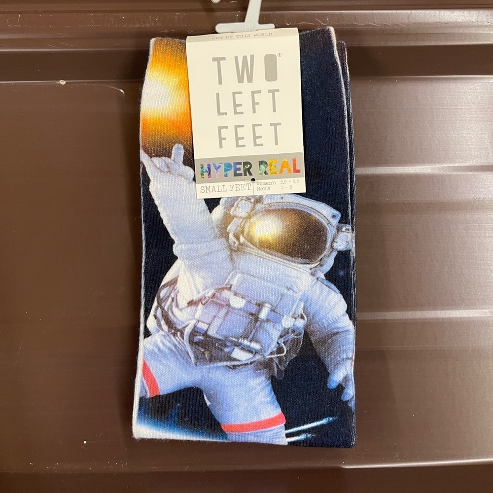 Out of This World Astronaut NASA Spacemen Socks Unisex W 5.5-9.5 Men's 5-8